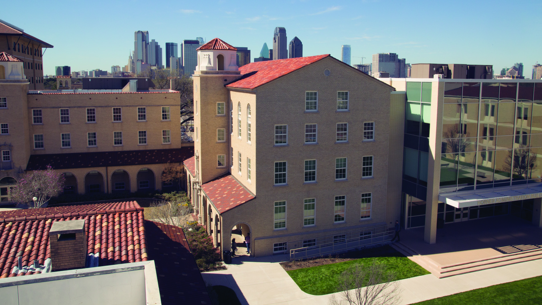 Arial view of the Dallas theological seminary